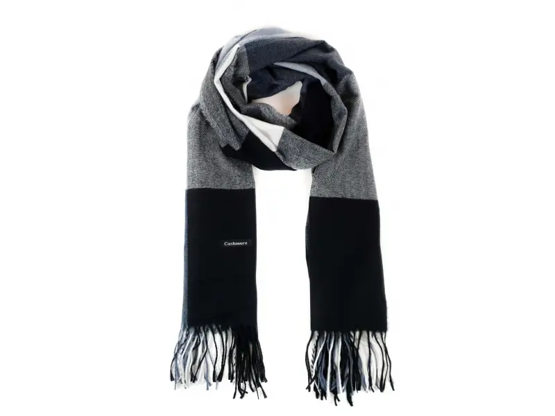 Дамски шал от кашмир - Black Дамски шал от кашмир - Black