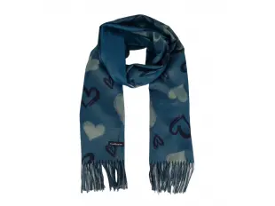 Дамски шал със сърца - Elena