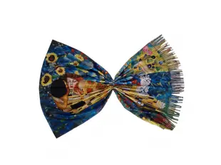 Двулицев дамски шал - Целувката в слънчогледи Двулицев дамски шал - Целувката в слънчогледи