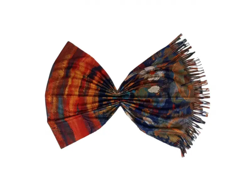 Двулицев дамски шал - Клод Моне - Водни лилии ver2 Двулицев дамски шал - Клод Моне - Водни лилии ver2