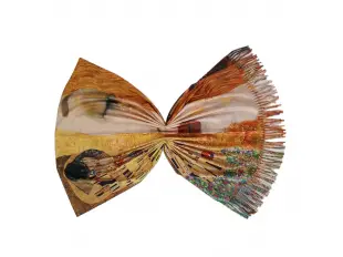 Двулицев дамски шал с картините на Густав Климт