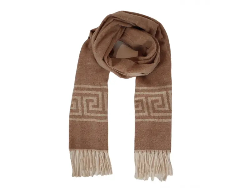Кафяв дамски шал - Gucho Кафяв дамски шал - Gucho
