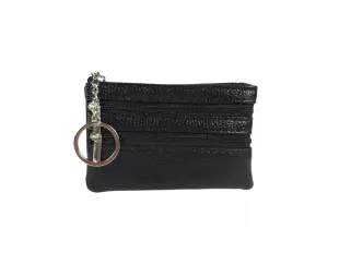 Черен ключодържател - портмоне - Glos