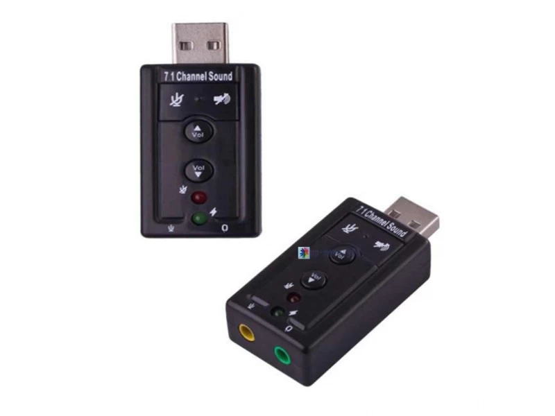 Външна звукова карта USB звукова карта  3D Virtual 7.1
