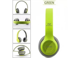 Безжични блутут слушалки OPEN P47 Зелен