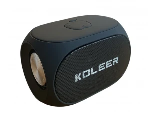 Безжична Bluetooth тонколона Koleer S918 FM/TF/USB/BT - Черна