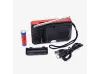 Мини Колонка JOC H011BT с Bluetooth, FM радио, МP3 плеър, USB SD card - червена 