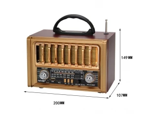 Ретро радио NNS NS-8136BT с Bluetooth, USB, SD, FМ, АМ, SW