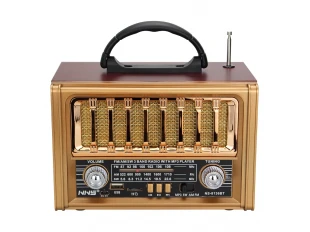Ретро радио NNS NS-8136BT с Bluetooth, USB, SD, FМ, АМ, SW