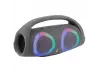 Портативна мощна блутут колона Booms Box 3 Mini RGB - Черен