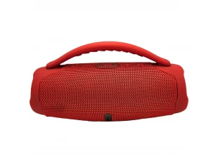 Портативна мощна блутут колона Booms Box 3 Mini RGB - Червен