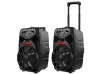 Преносима Bluetooth караоке тонколона PK-09 с FM радио, MP3 и безжичен микрофон