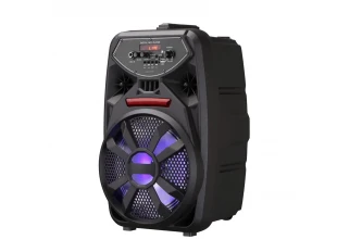 Преносима Bluetooth караоке тонколона PK-09 с FM радио, MP3 и безжичен микрофон