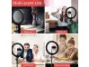 10" Универсална LED Ринг лампа с трипод 186см, различни цветове, YouTube, TikTok