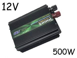 Инвертор на напрежение CEJ 500P  12V - 220V - 500W