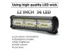 Автомобилен LED бар 180W - Мощен Прожектор за кола