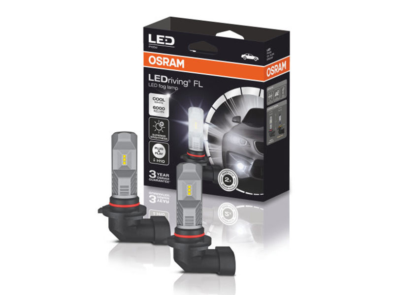 LED система Osram за халогени H10 студено бяла светлина, 12V, 8.2W, 6000K
