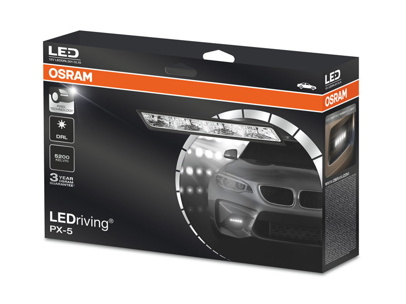 Дневни светлини Osram LEDriving PX-5 5200K, 12V, 13.5W