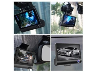 Видеорегистратор Amio с 2 камери FUll HD VIDEO CAR DVR + Камера за задно виждане
