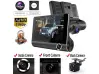 Видеорегистратор Amio с 2 камери FUll HD VIDEO CAR DVR + Камера за задно виждане