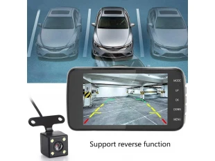 Видеорегистратор с две камери: предна и задна камера за паркиране