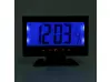Часовник с голям LCD дисплей DS-8082 - Черен