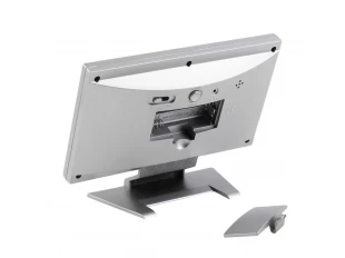 Часовник с голям LCD дисплей DS-8082 - Сив