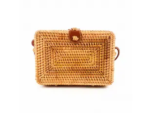 Дамска чанта от ратан - Бианка