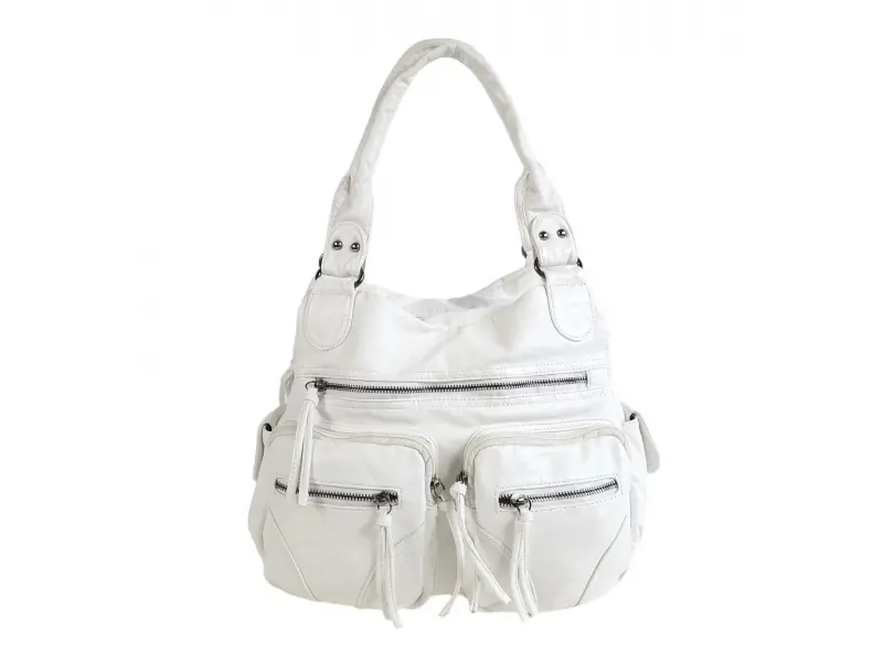 Бяла дамска чанта - Velia Бяла дамска чанта - Velia