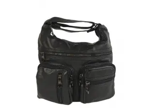 Черна чанта - раница - Lenai