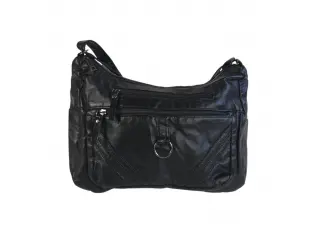 Черна дамска чанта - Alora