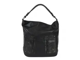 Черна дамска чанта - Leanis