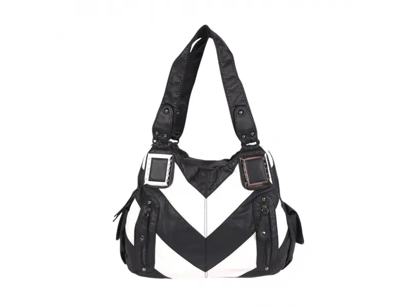 Черно - бяла чанта - Beria Черно - бяла чанта - Beria