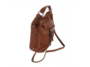 Кафява дамска чанта - Katina