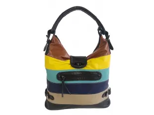 Многоцветна дамска чанта - Emian