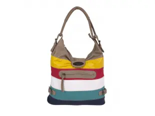 Многоцветна голяма чанта - Emian
