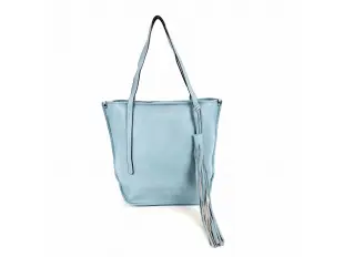 Синя дамска чанта - Eviana
