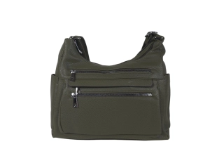 Зелена дамска чанта - Veria