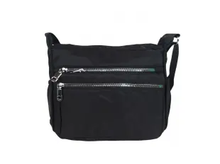 Черна чанта от текстил - Nikaq Черна чанта от текстил - Nikaq