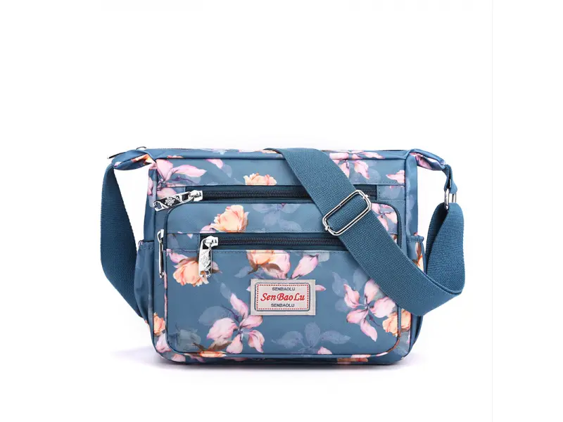 Синя чанта от текстил - Galima Синя чанта от текстил - Galima