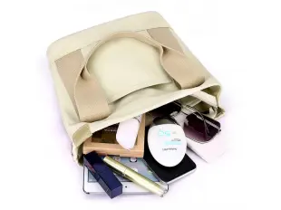 Светла дамска чанта - Meiso