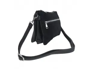 Черна дамска чанта - Alexia