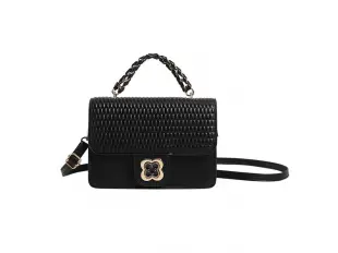 Черна дамска чанта - Elanika