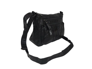 Черна дамска чанта - Lola