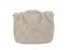Тъмно бежовa дамска чанта - Mona