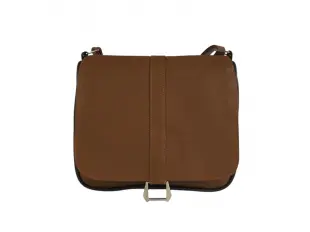 Малка кафява кожена чанта - Emai