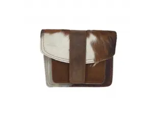 Дамска чанта с естествен косъм - Jelis