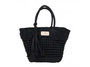 Черна чанта от ратан - Nansi Черна чанта от ратан - Nansi