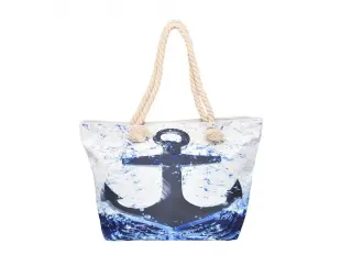 Компактна плажна чанта с котва Компактна плажна чанта с котва