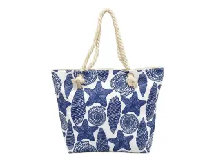 Компактна плажна чанта с морски мотиви Компактна плажна чанта с морски мотиви